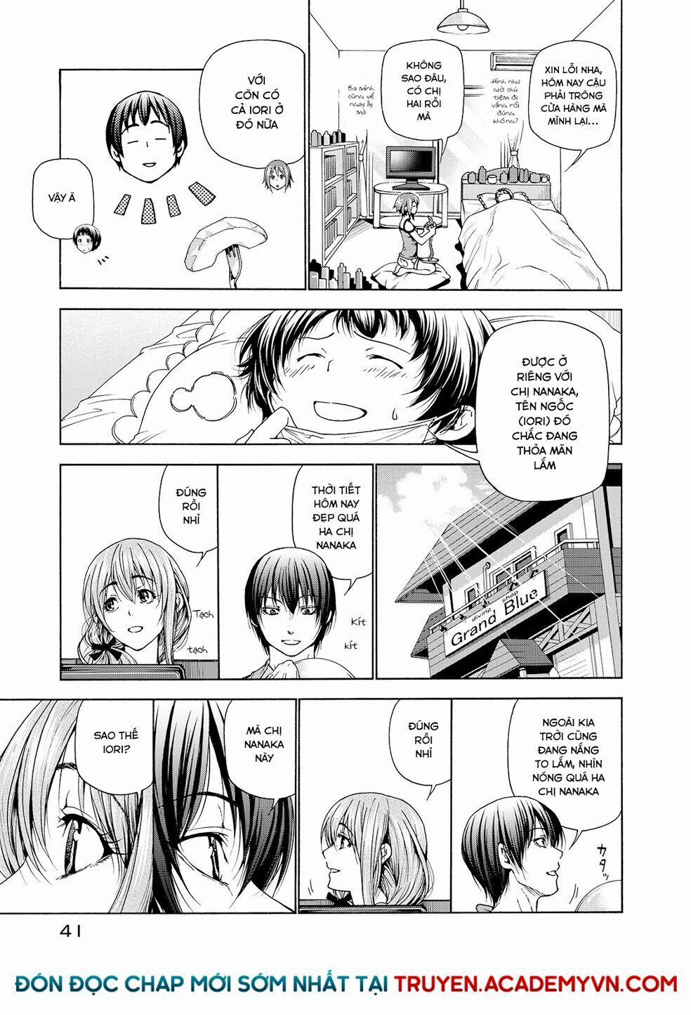 Grand Blue – Cô Gái Thích Lặn 30 trang 6