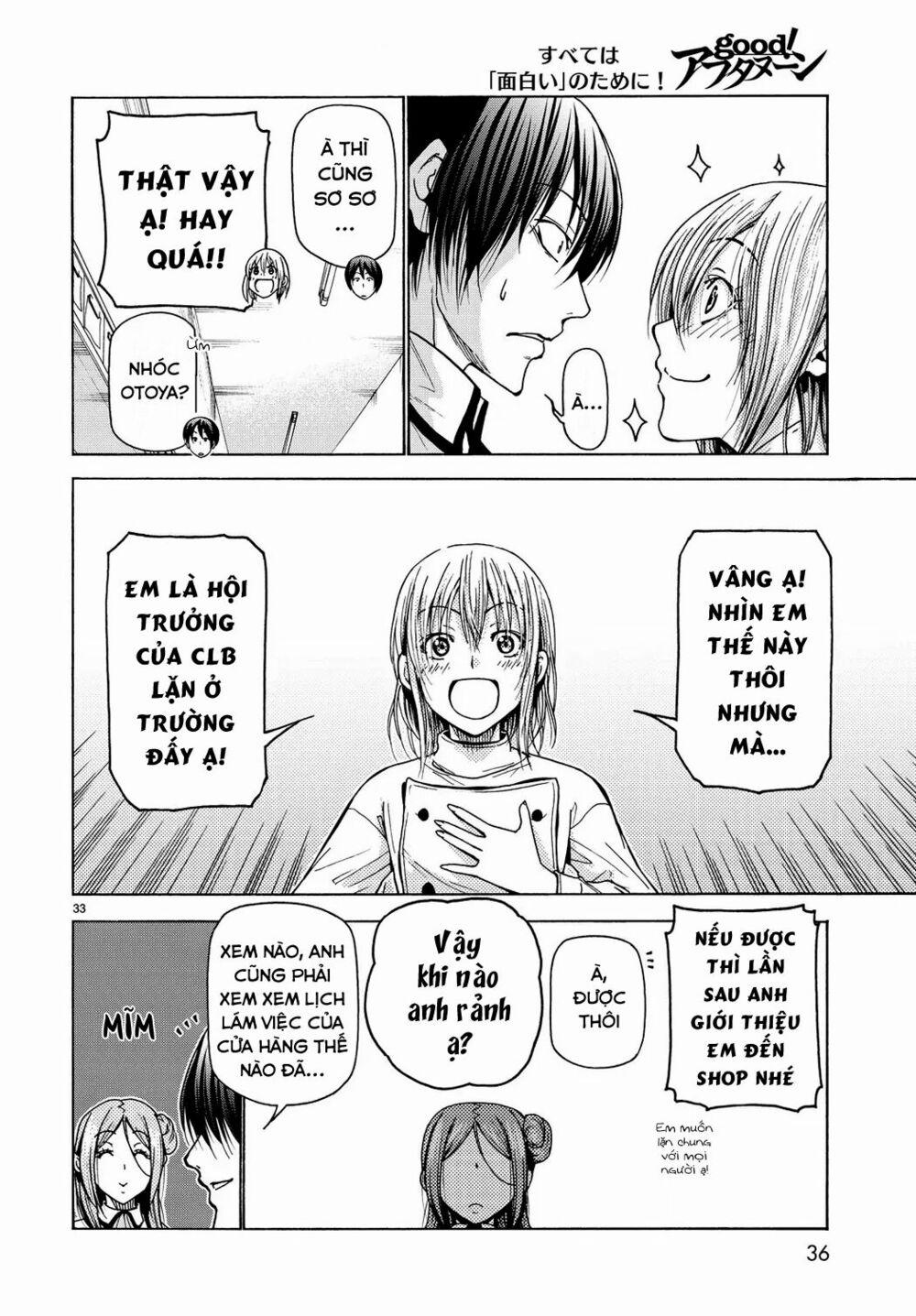 Grand Blue – Cô Gái Thích Lặn 34 trang 36