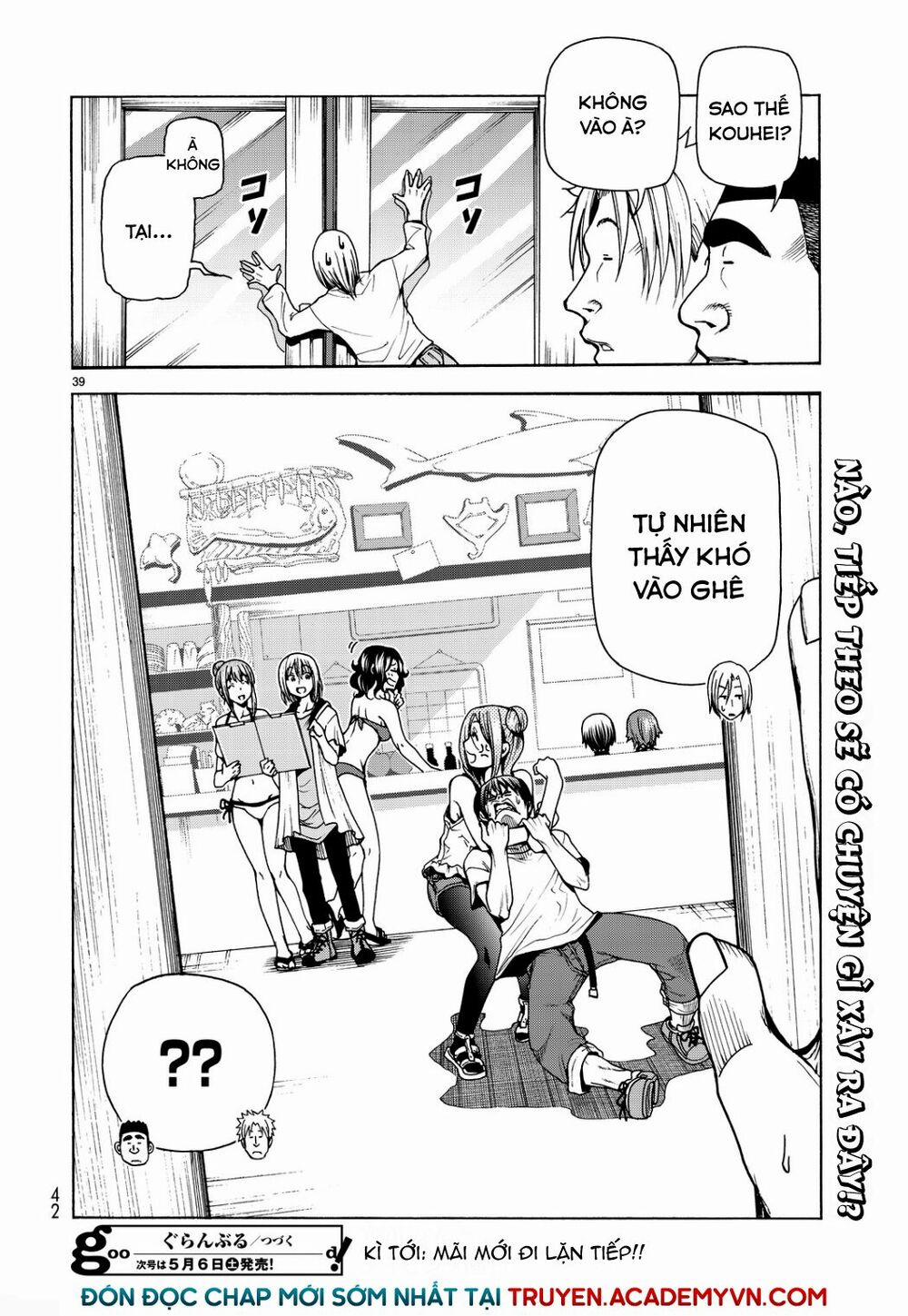 Grand Blue – Cô Gái Thích Lặn 34 trang 42