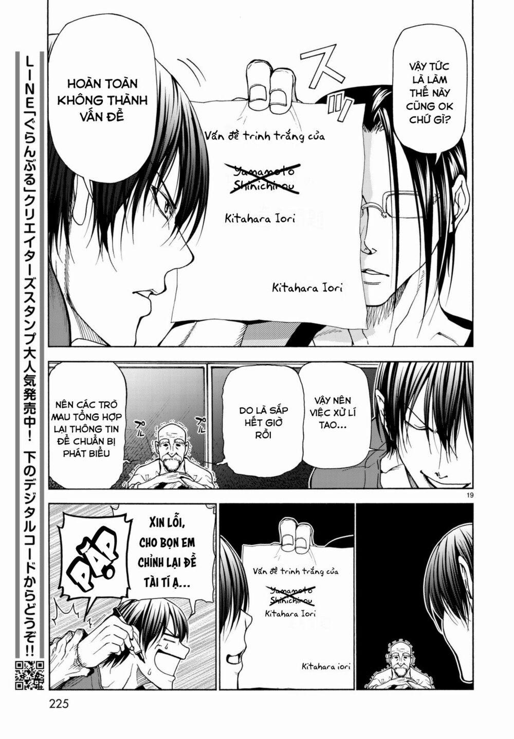 Grand Blue – Cô Gái Thích Lặn 36.5 trang 20