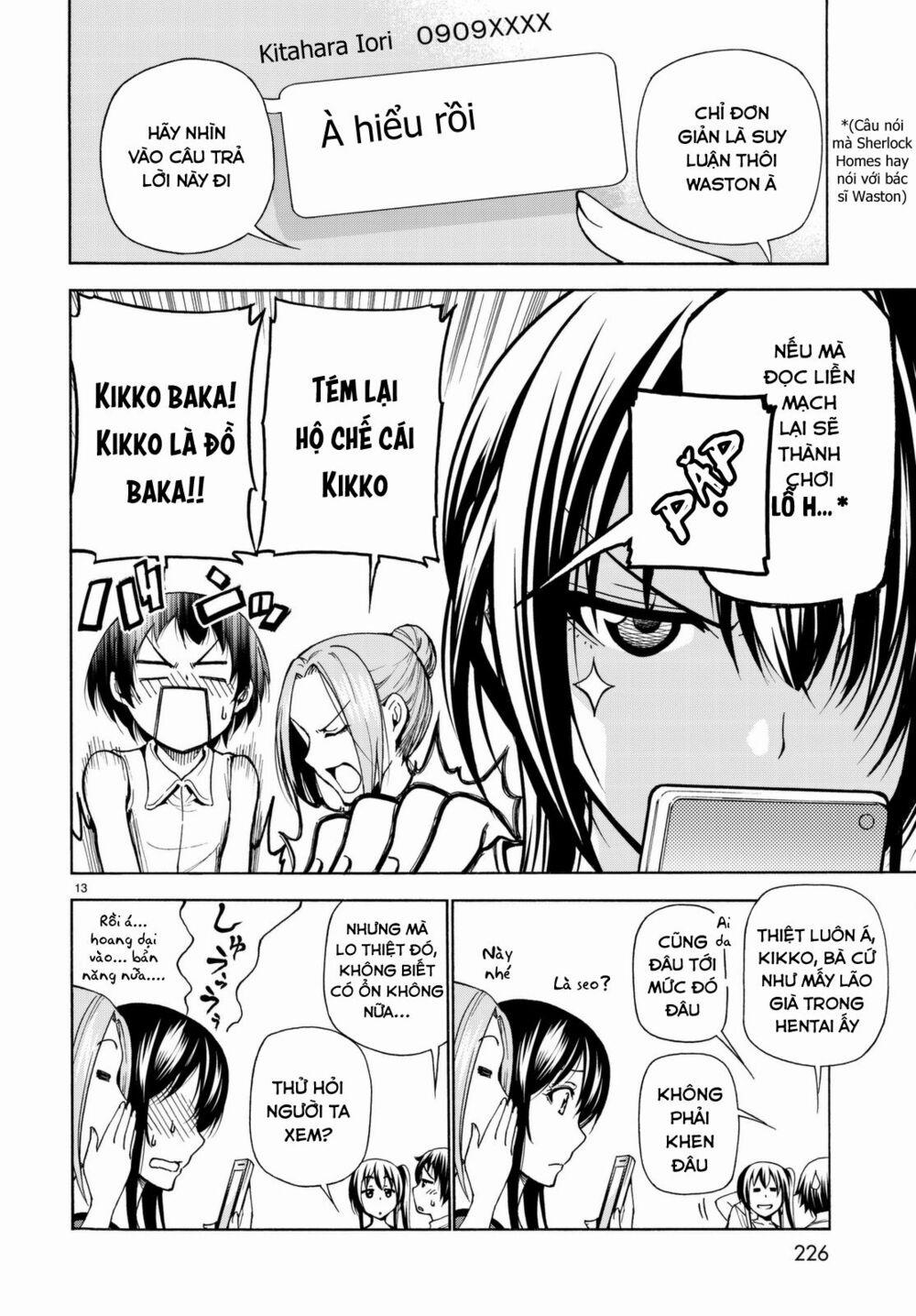 Grand Blue – Cô Gái Thích Lặn 38 trang 15