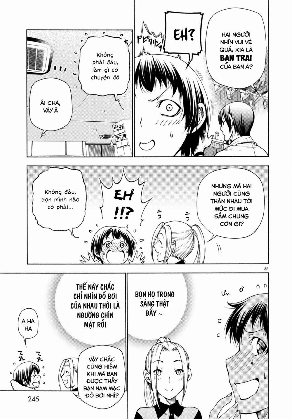 Grand Blue – Cô Gái Thích Lặn 38 trang 34