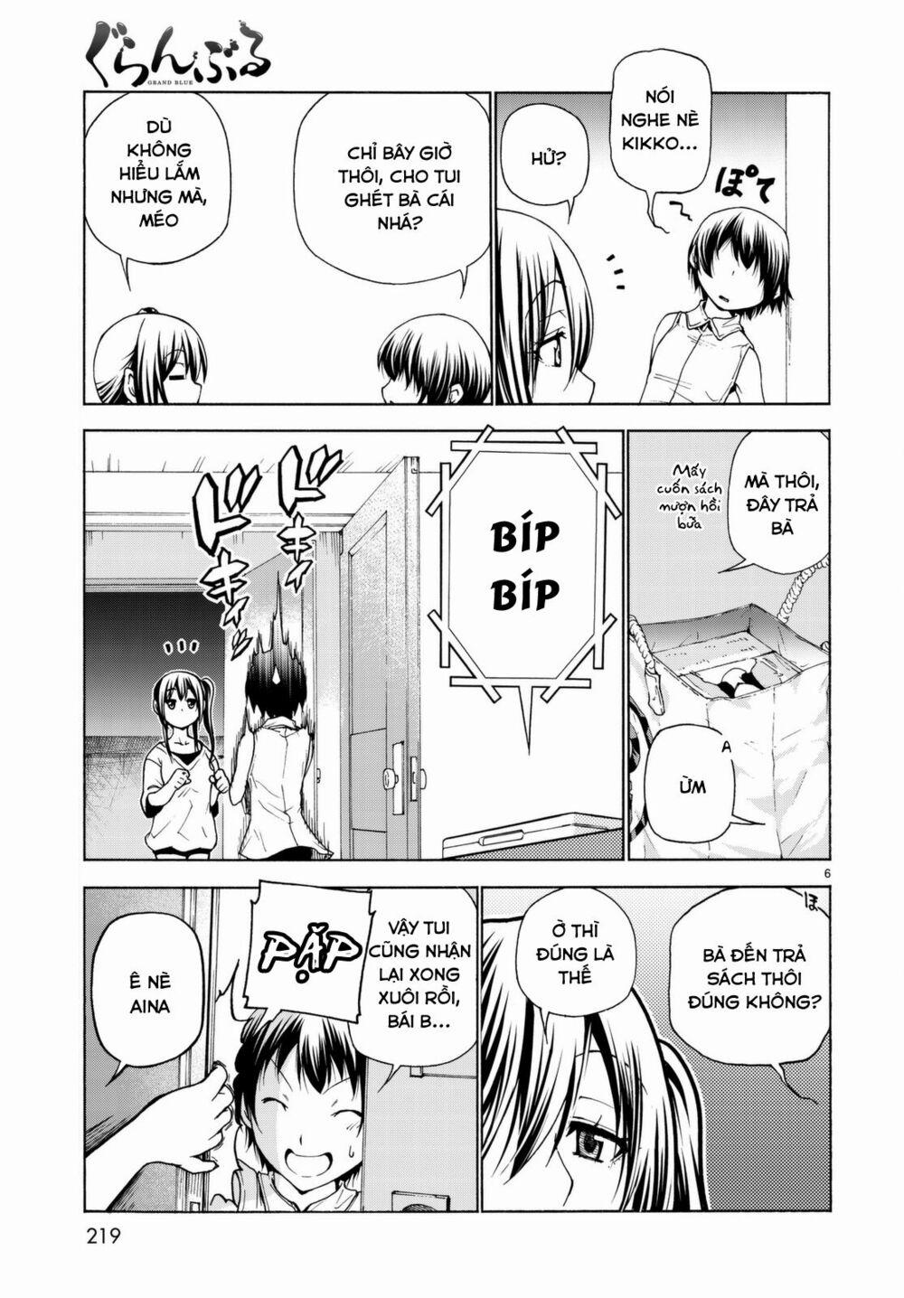 Grand Blue – Cô Gái Thích Lặn 38 trang 8