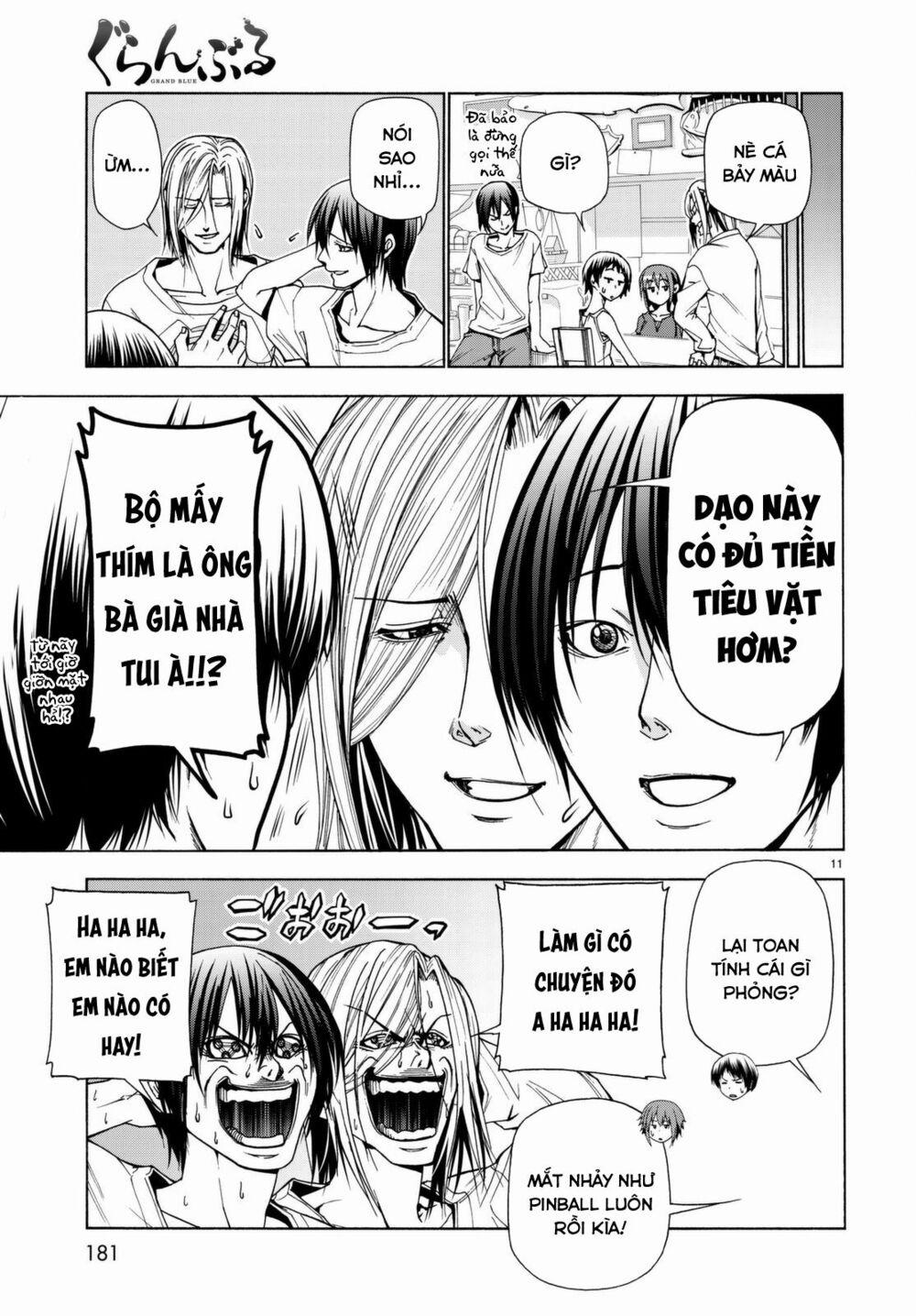 Grand Blue – Cô Gái Thích Lặn 39 trang 12