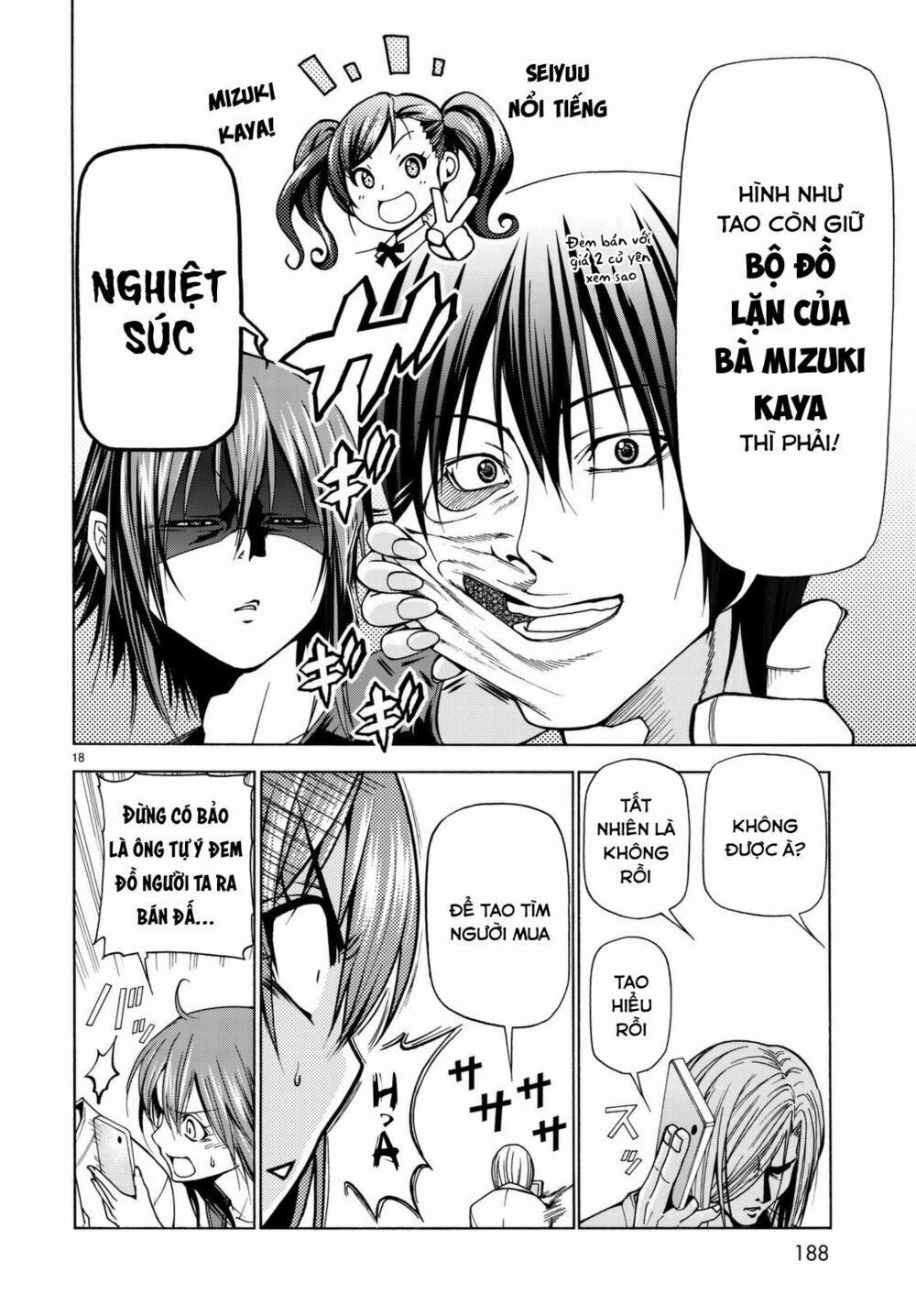 Grand Blue – Cô Gái Thích Lặn 39 trang 19