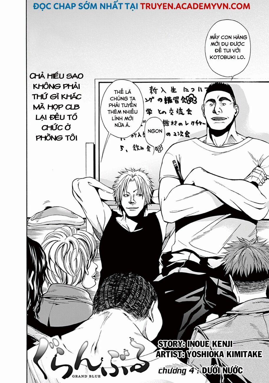Grand Blue – Cô Gái Thích Lặn 4 trang 2