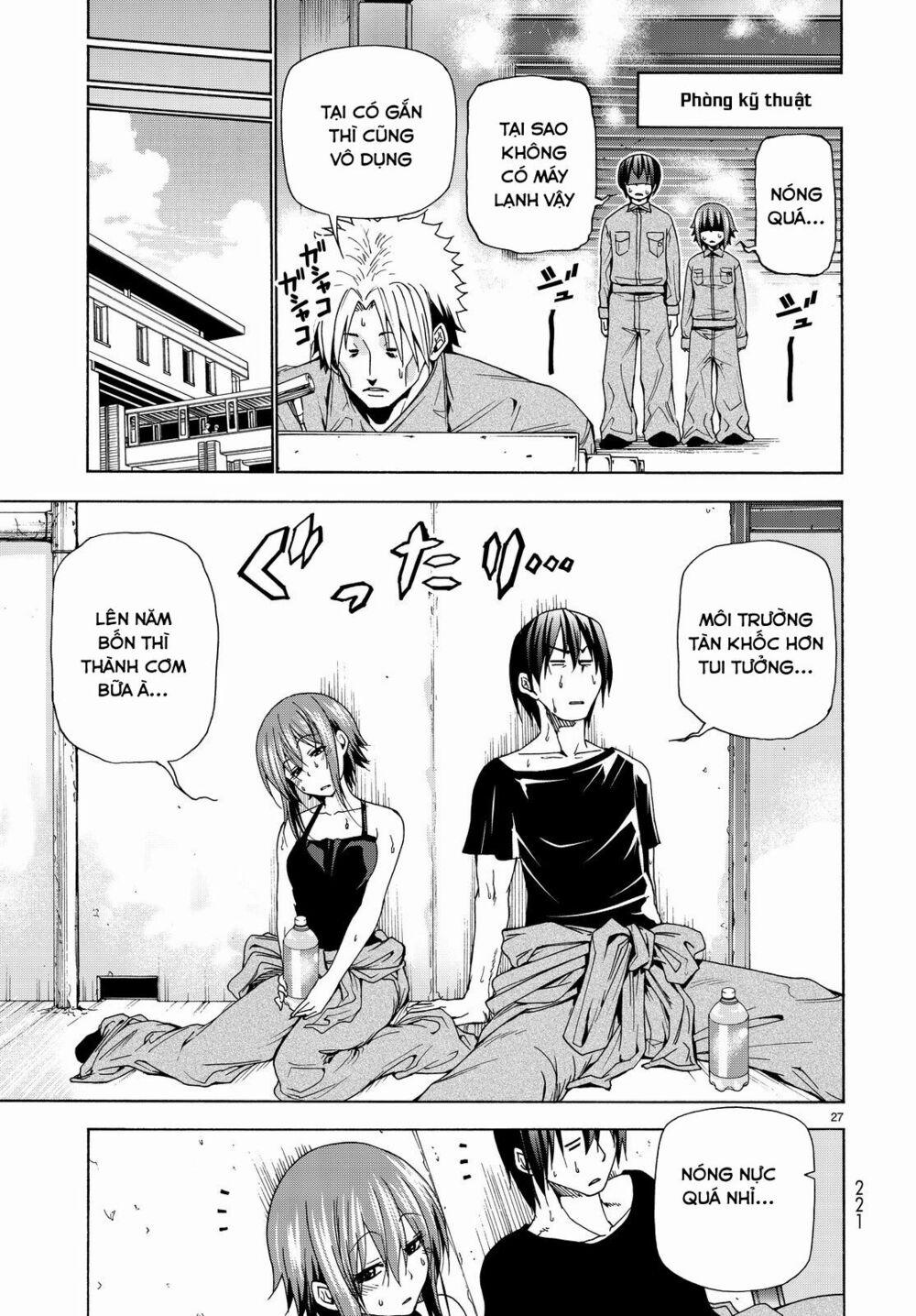 Grand Blue – Cô Gái Thích Lặn 40 trang 28