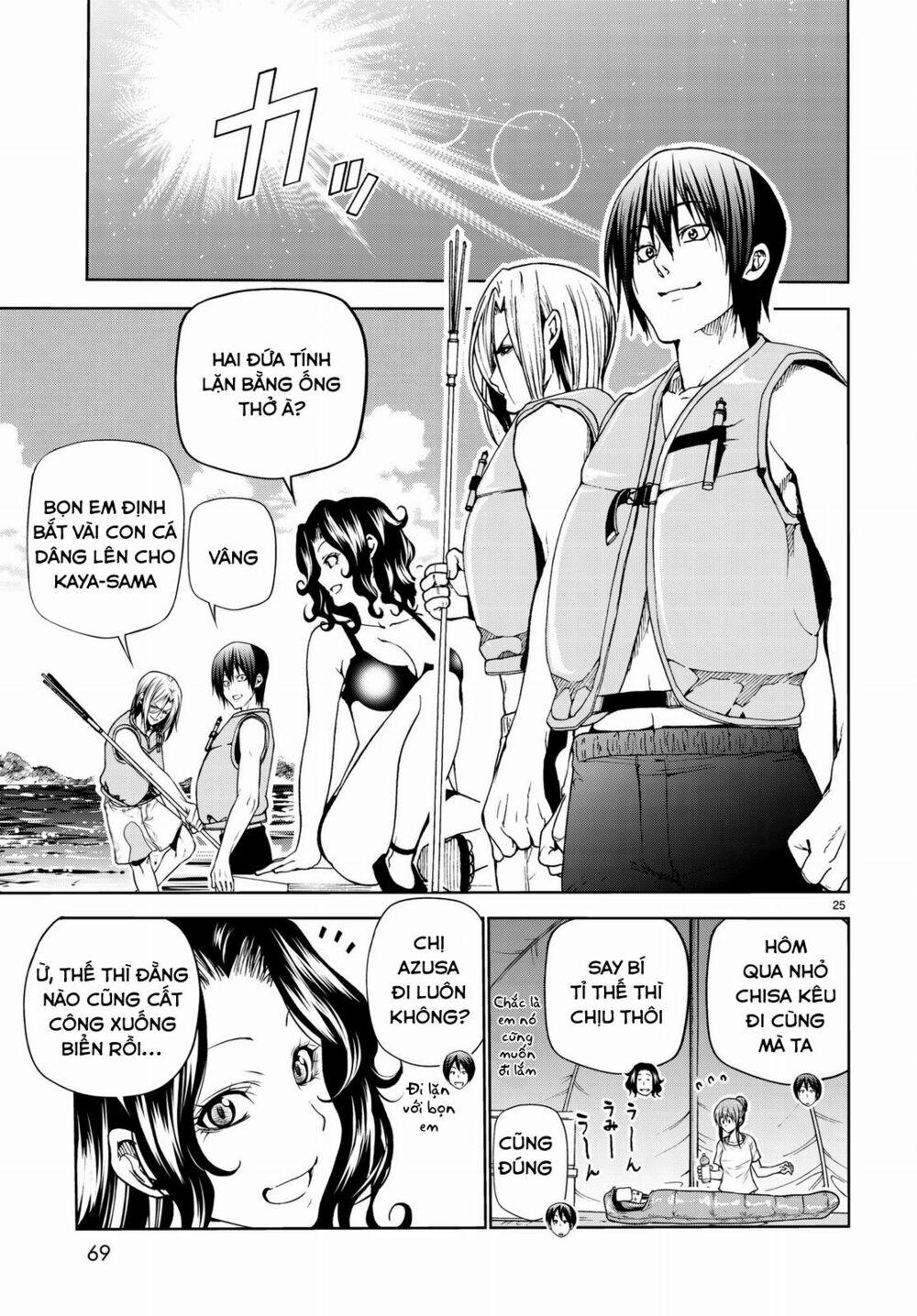 Grand Blue – Cô Gái Thích Lặn 43 trang 25
