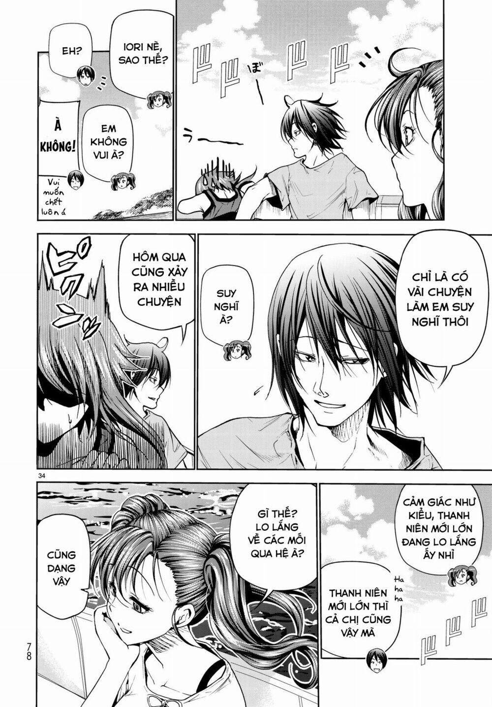 Grand Blue – Cô Gái Thích Lặn 43 trang 34
