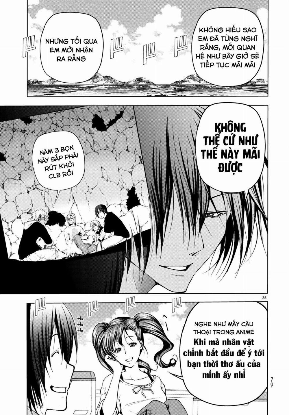 Grand Blue – Cô Gái Thích Lặn 43 trang 35