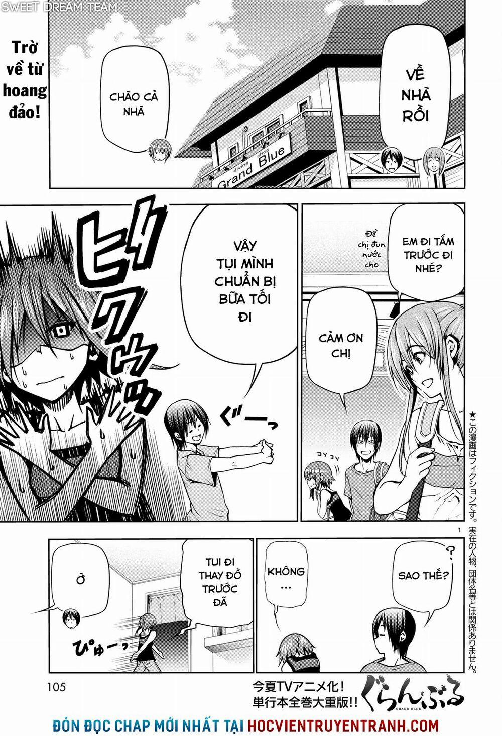 Grand Blue – Cô Gái Thích Lặn 44 trang 1