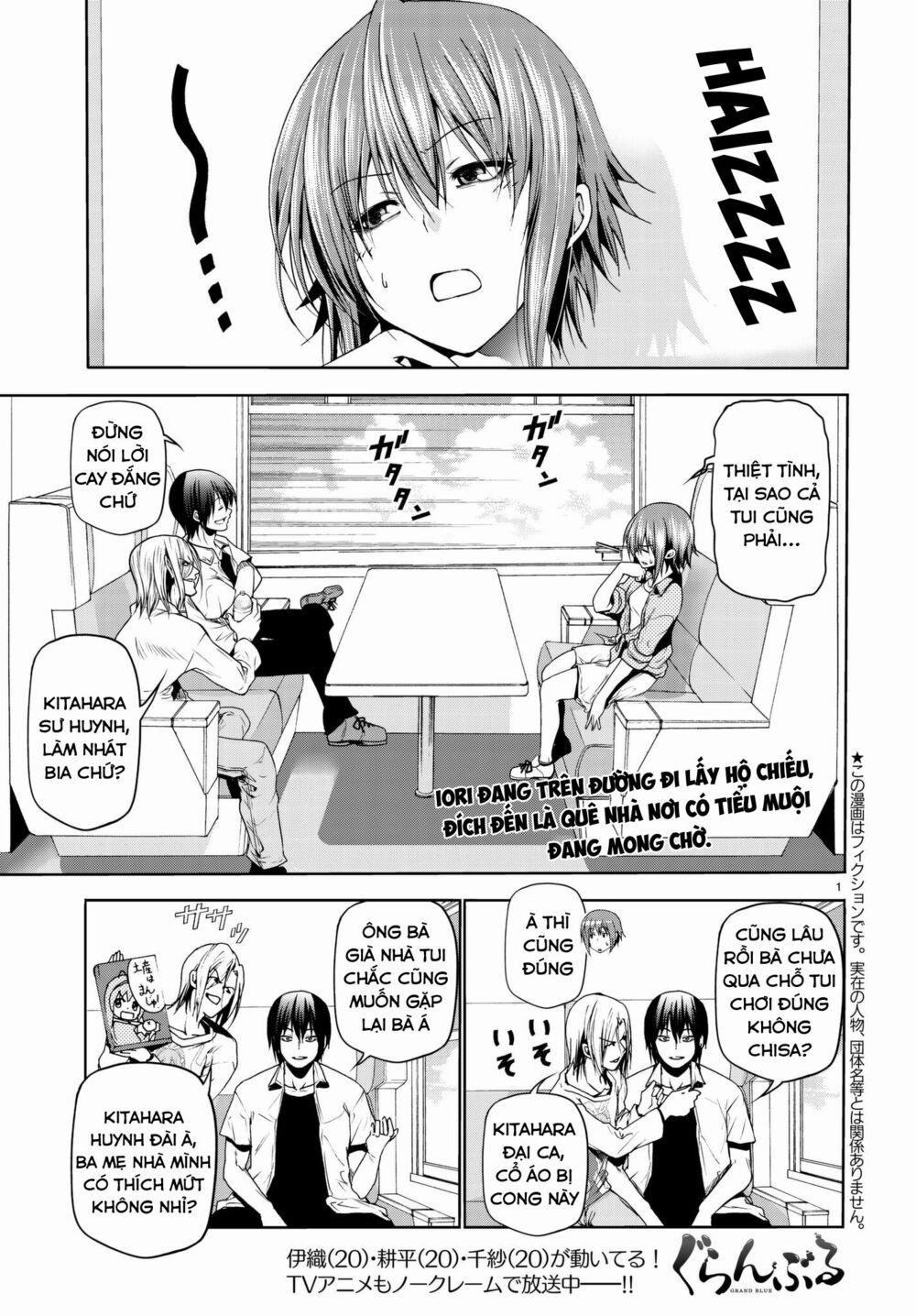 Grand Blue – Cô Gái Thích Lặn 47 trang 1