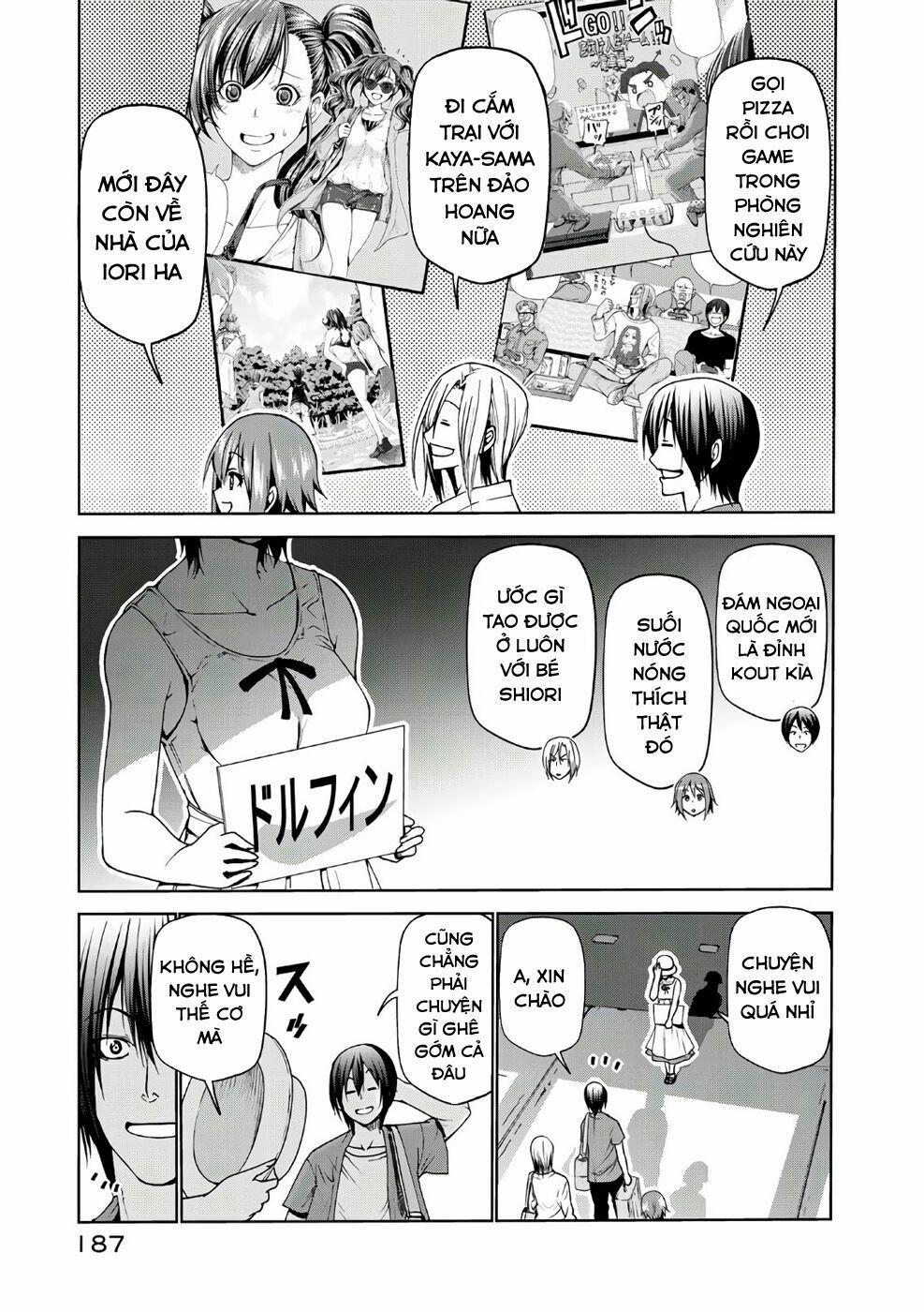 Grand Blue – Cô Gái Thích Lặn 49.5 trang 11