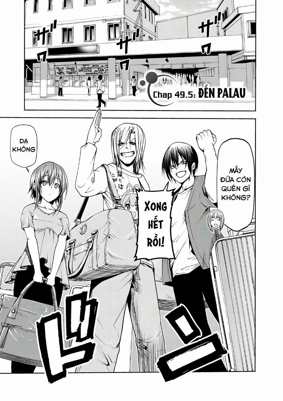 Grand Blue – Cô Gái Thích Lặn 49.5 trang 3