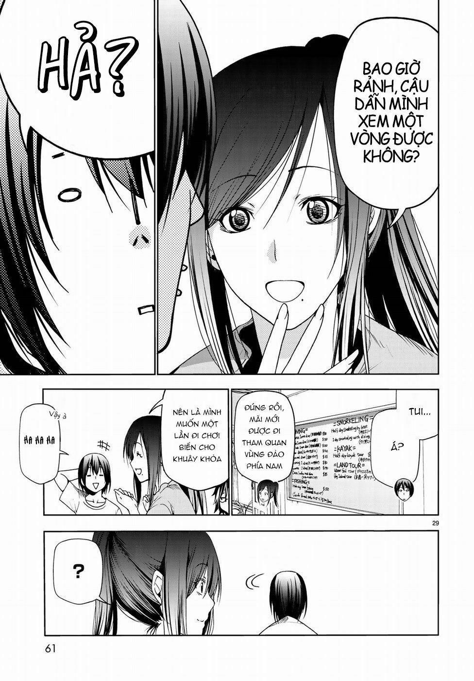 Grand Blue – Cô Gái Thích Lặn 52 trang 29