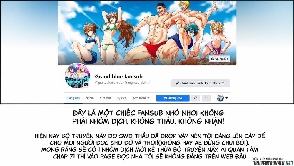Grand Blue – Cô Gái Thích Lặn 69 trang 0