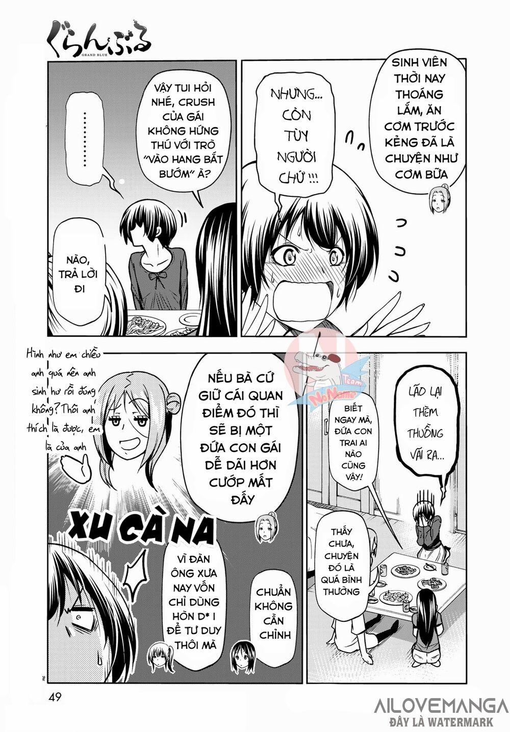 Grand Blue – Cô Gái Thích Lặn 72.2 trang 12