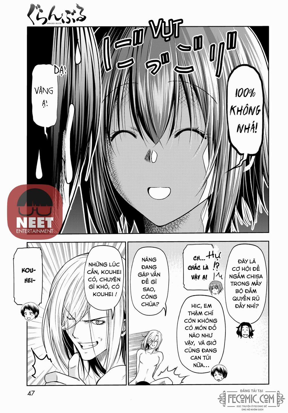 Grand Blue – Cô Gái Thích Lặn 75 trang 13