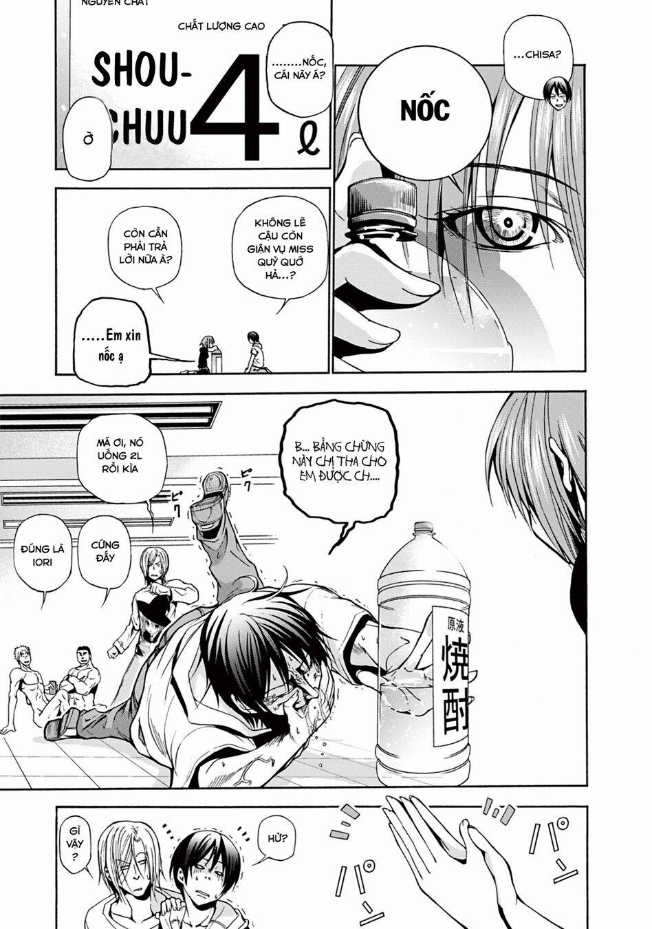 Grand Blue – Cô Gái Thích Lặn 8 trang 11