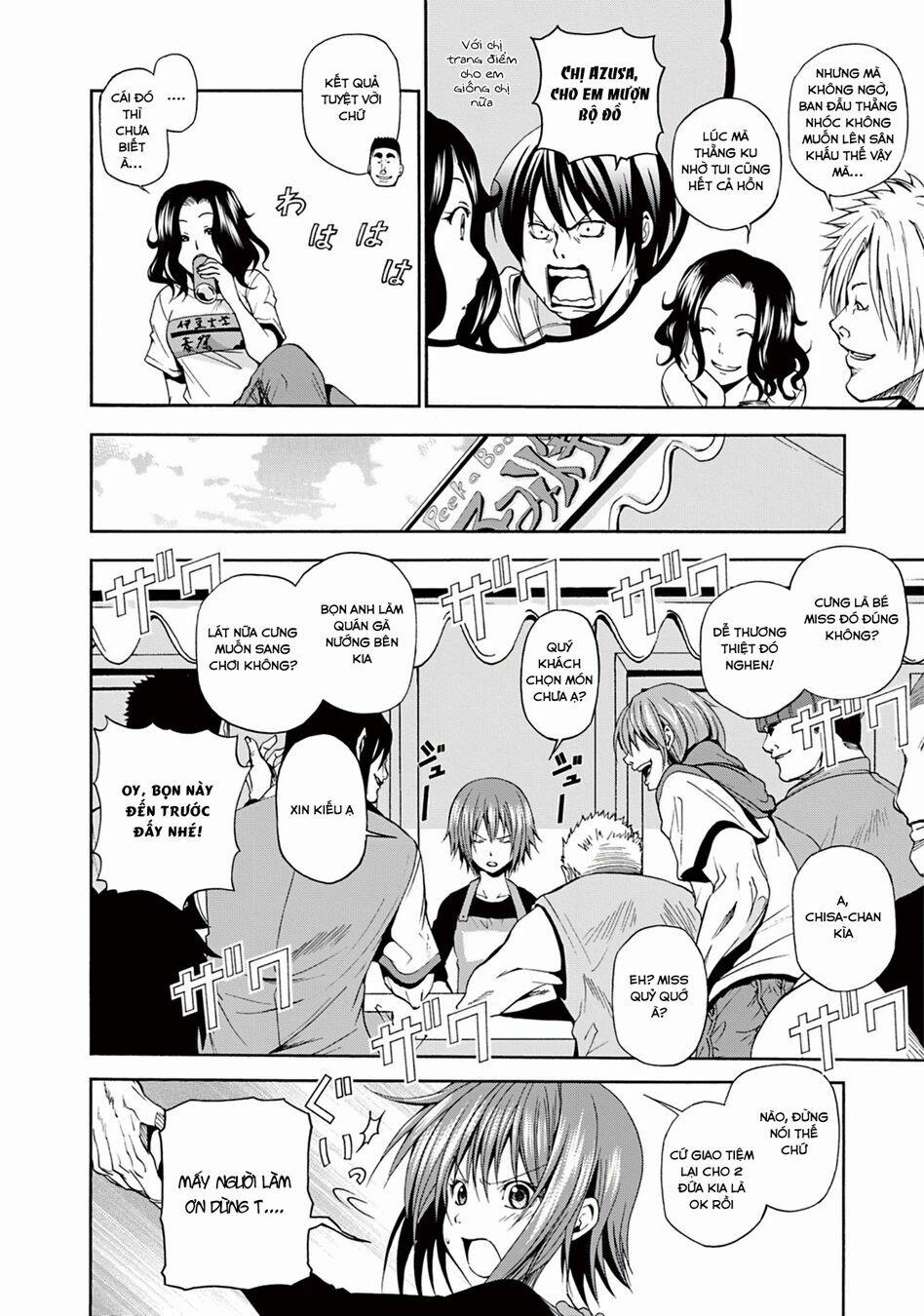 Grand Blue – Cô Gái Thích Lặn 8 trang 36