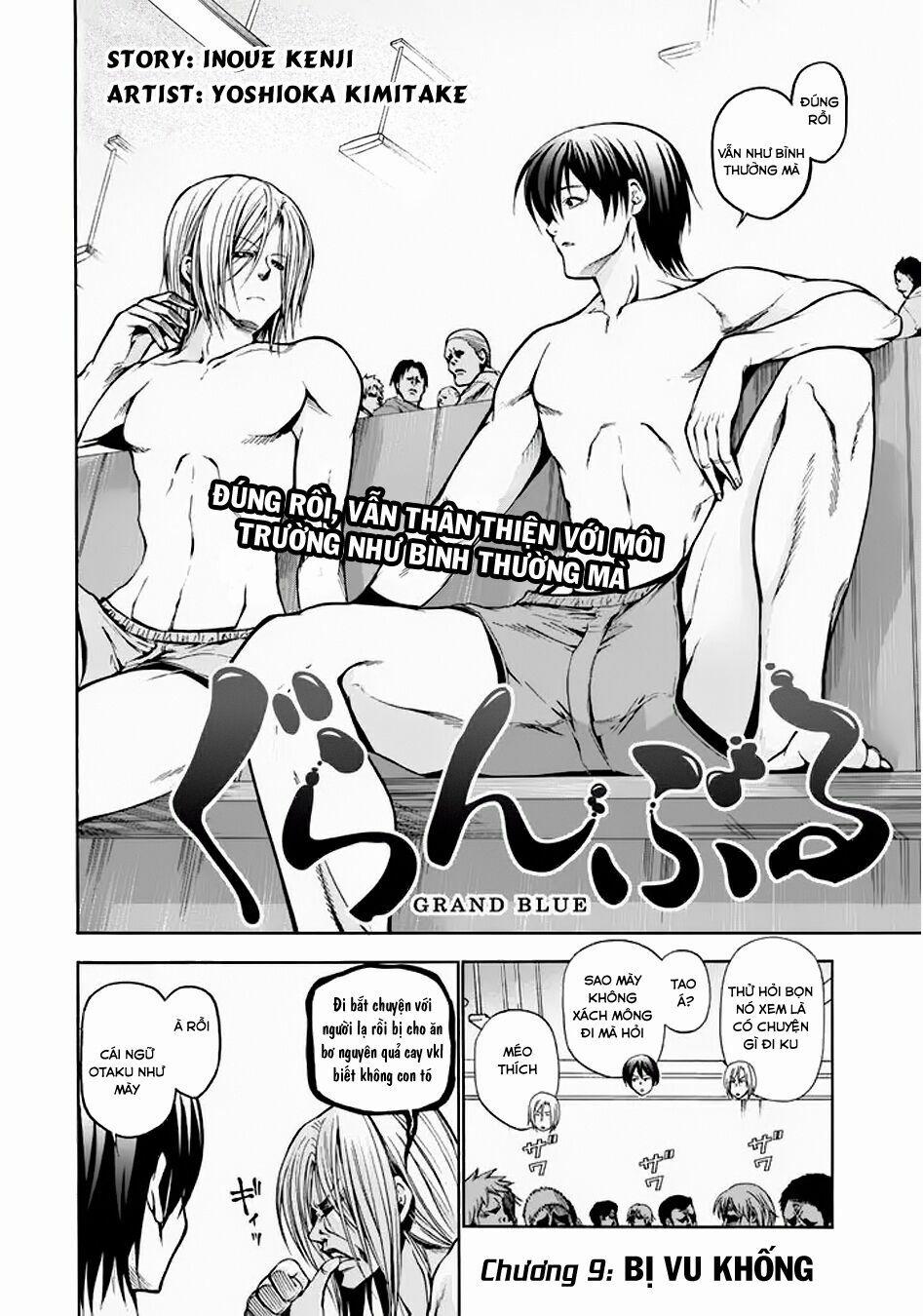 Grand Blue – Cô Gái Thích Lặn 9 trang 1