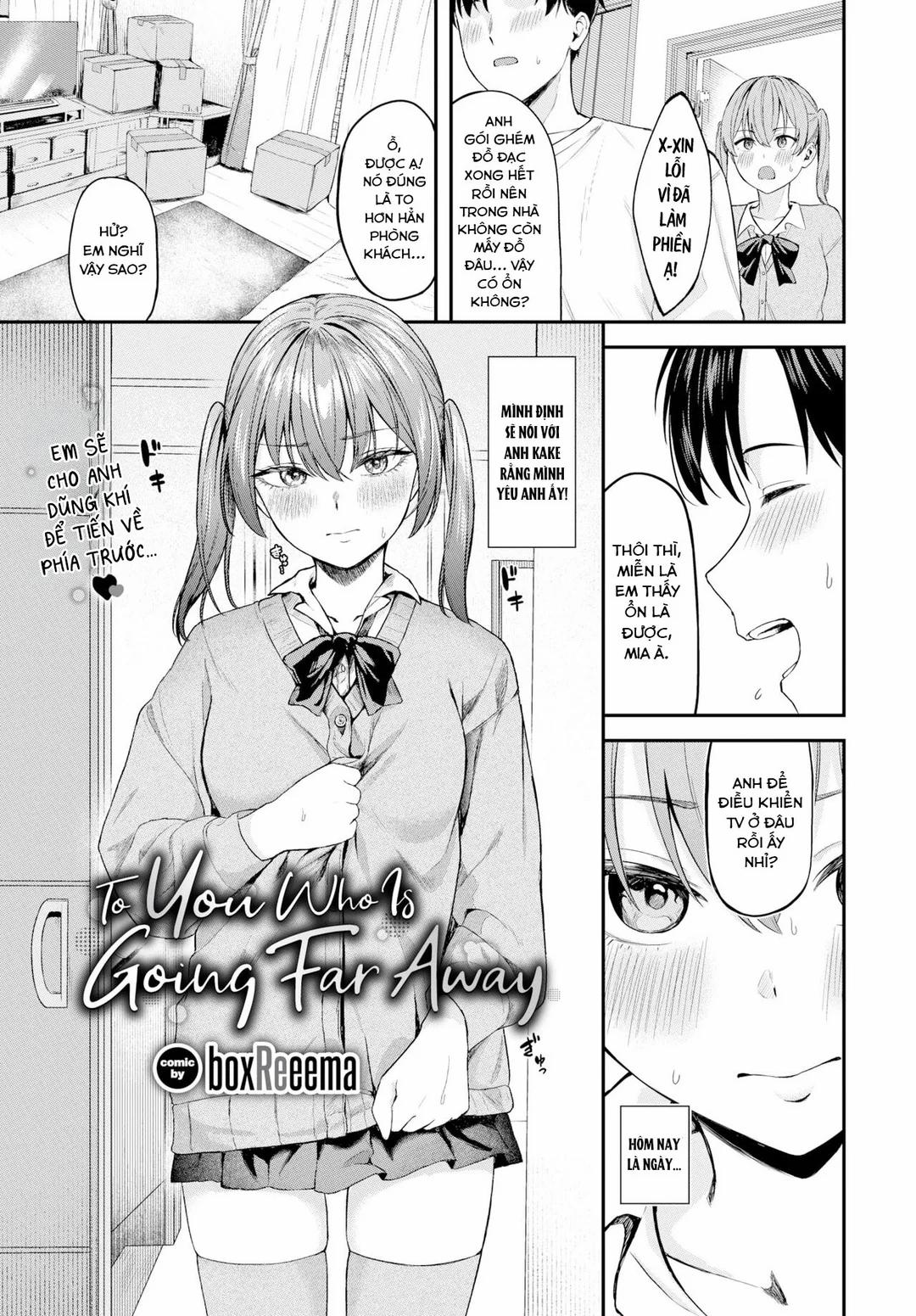 Gửi đến người sắp đi xa Oneshot trang 0