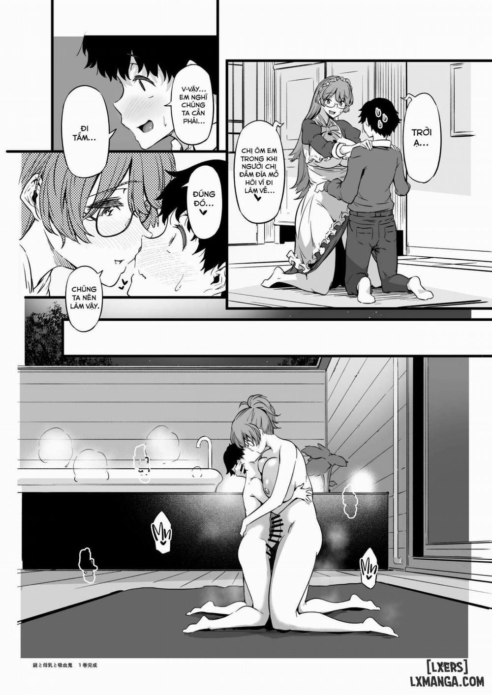 Guns, Breastmilk, and Vampires Oneshot trang 14