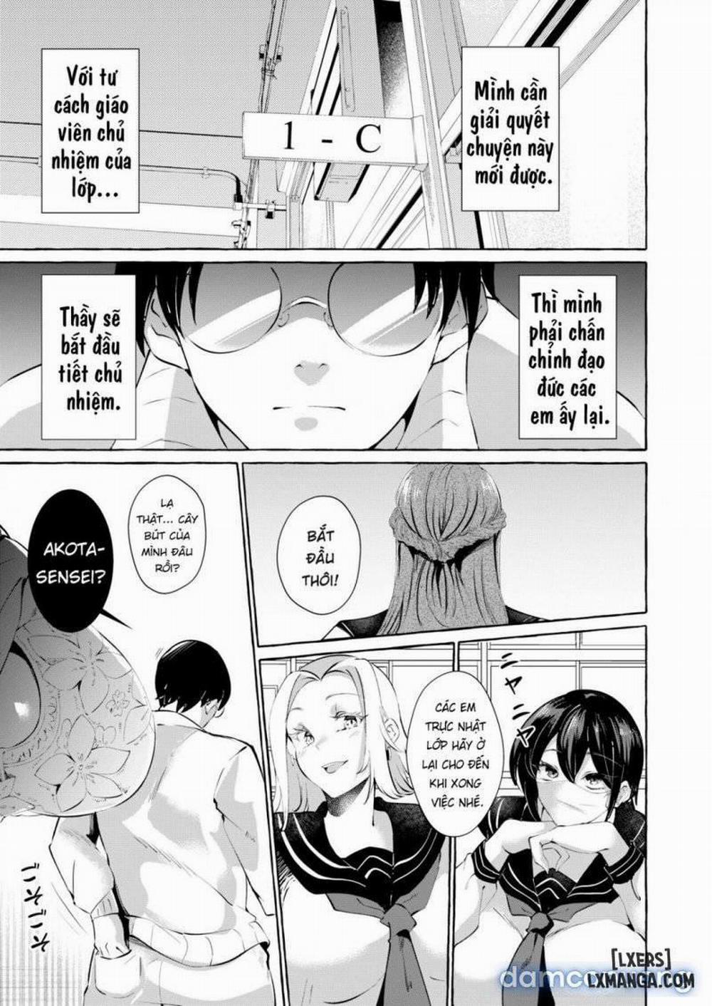 Gyakure Ijime Kiyowa Kyoushi wa Ichigun Joshi no Omocha Oneshot trang 1