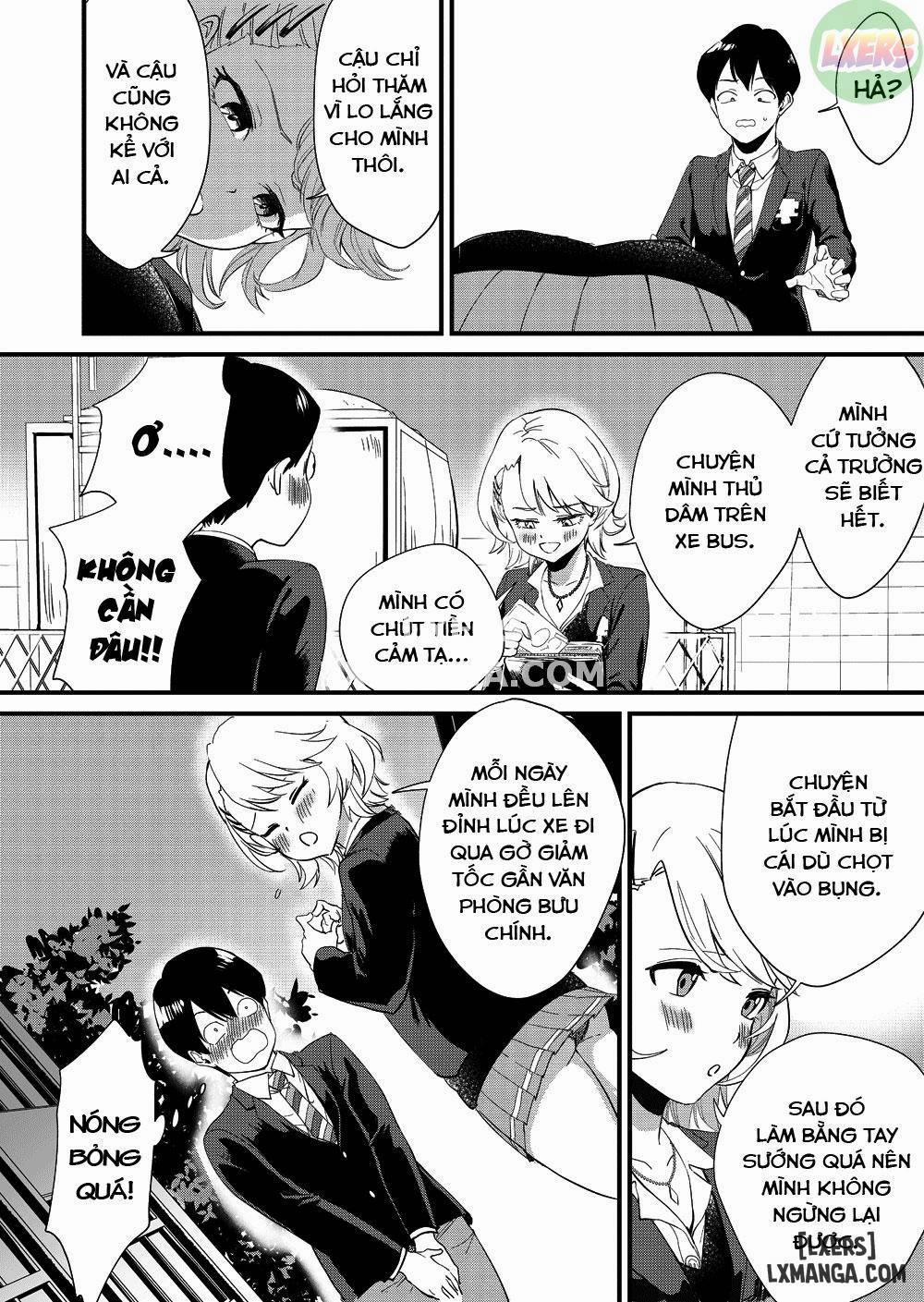 Gyaru Girl Climaxes on Bus Oneshot trang 9