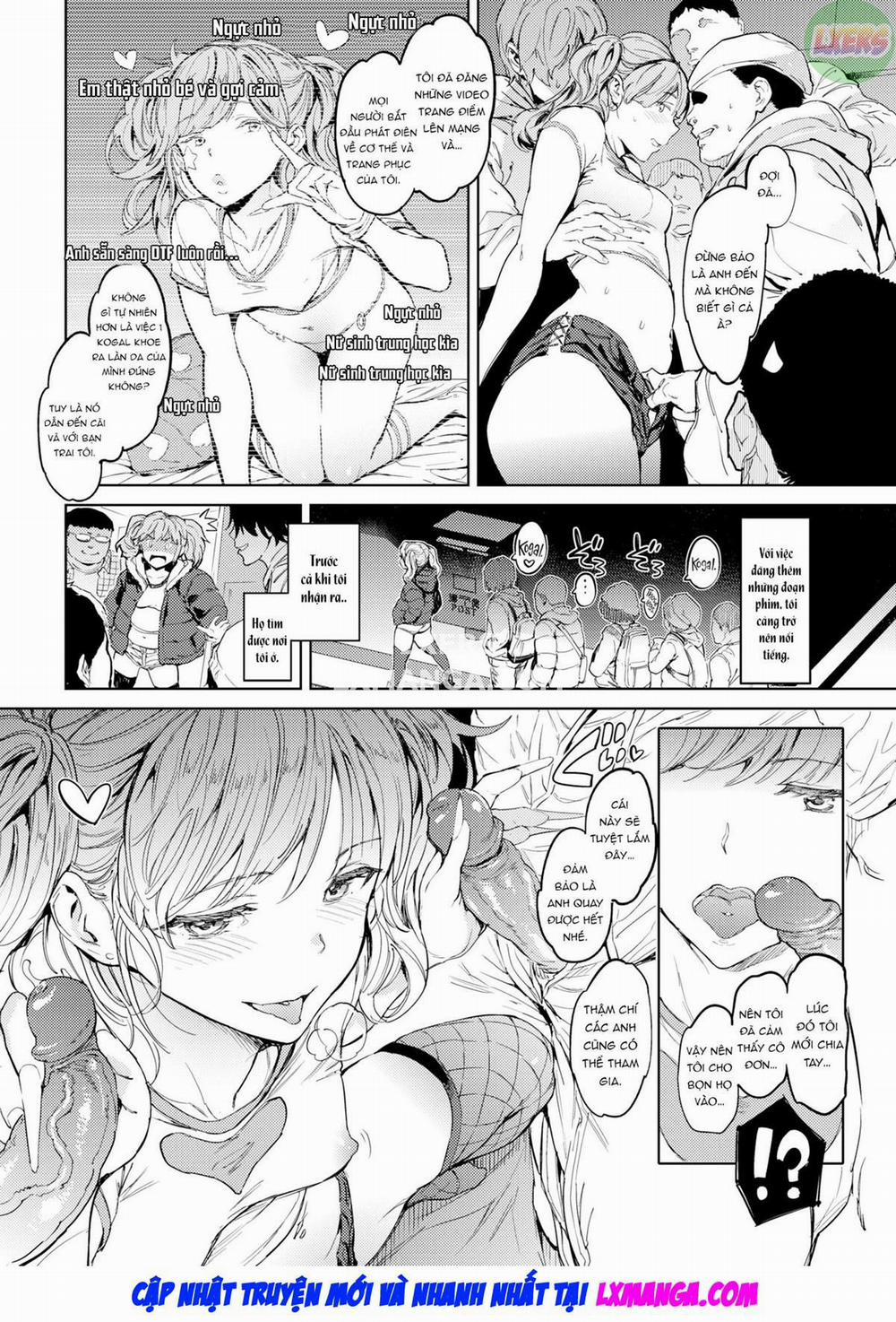 Gyouretsunodekiru Shoujo Oneshot trang 4