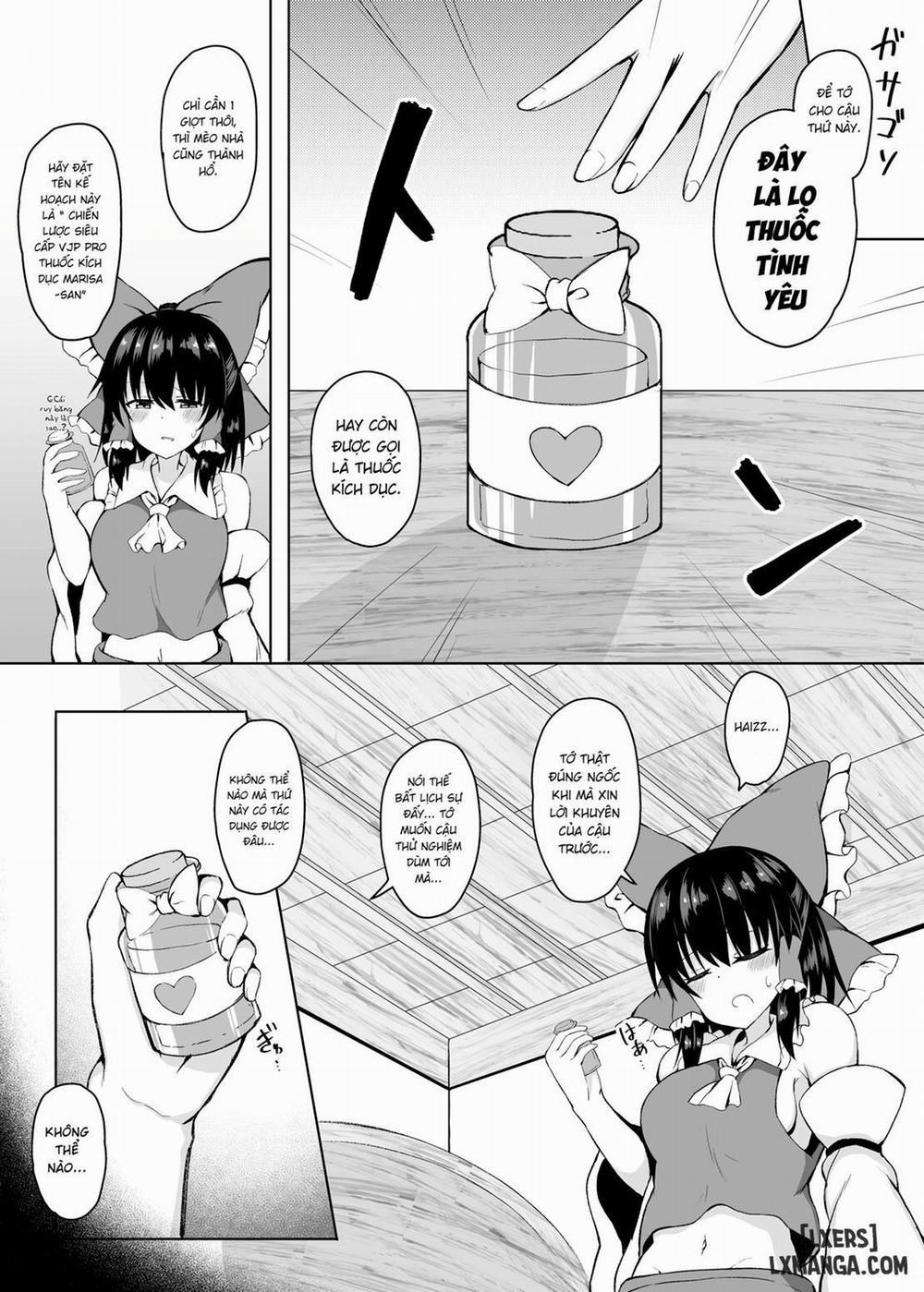 H ga Shitai Reimu-san ni Biyaku o Morareru Hanashi Oneshot trang 3