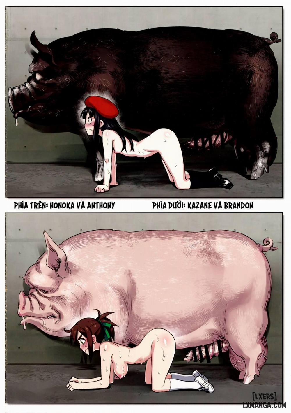 Hadakahime Honoka San Kyodai Osubuta vs Chounouryoku Shoujo! Oneshot trang 2