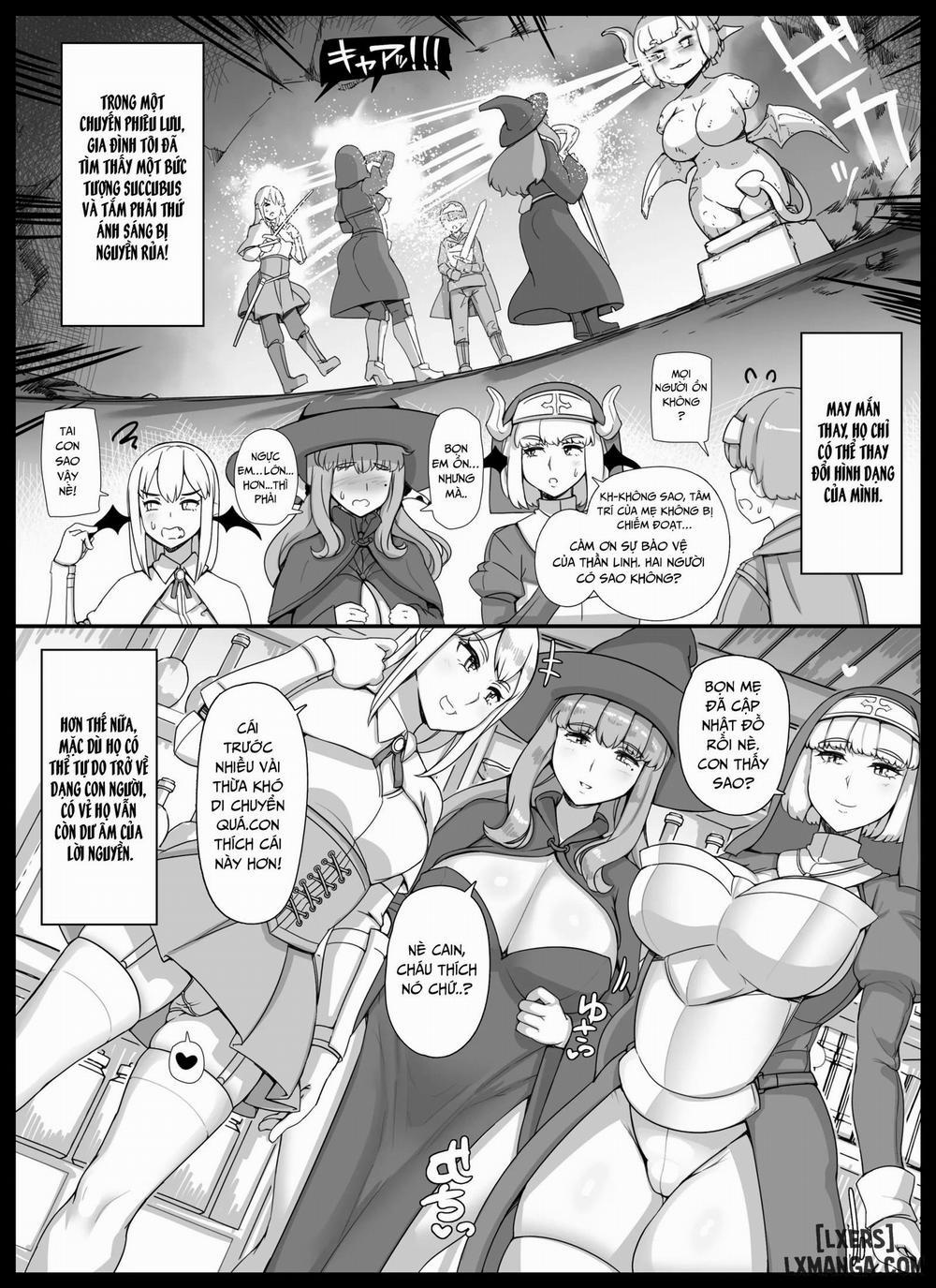 Haha Ane Oba Ga Succubus Na Shota Yuusha Harem Party Oneshot. trang 10