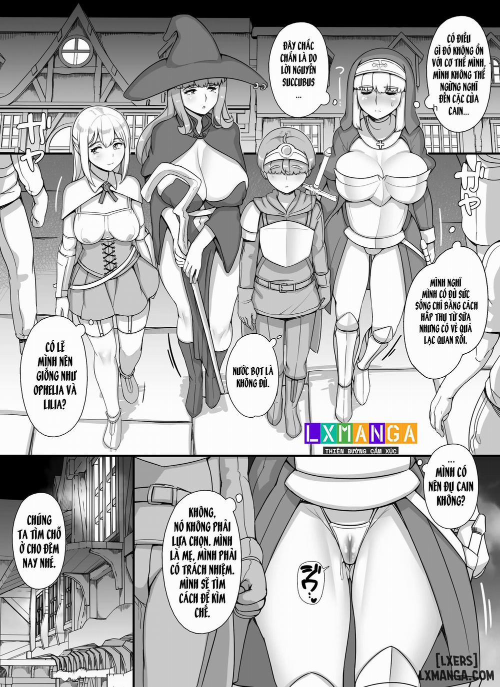 Haha Ane Oba Ga Succubus Na Shota Yuusha Harem Party Oneshot. trang 29