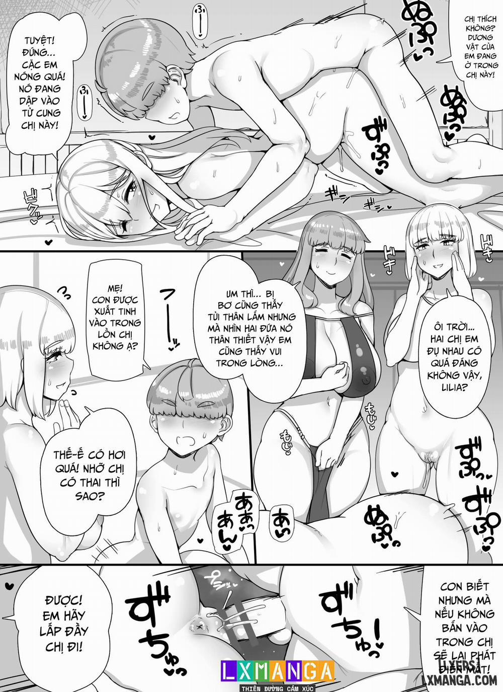 Haha Ane Oba Ga Succubus Na Shota Yuusha Harem Party Oneshot. trang 47