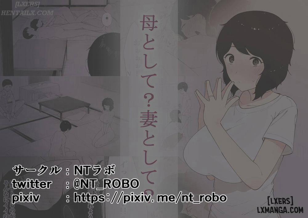 Haha to Shite Tsuma to Shite Oneshot trang 34