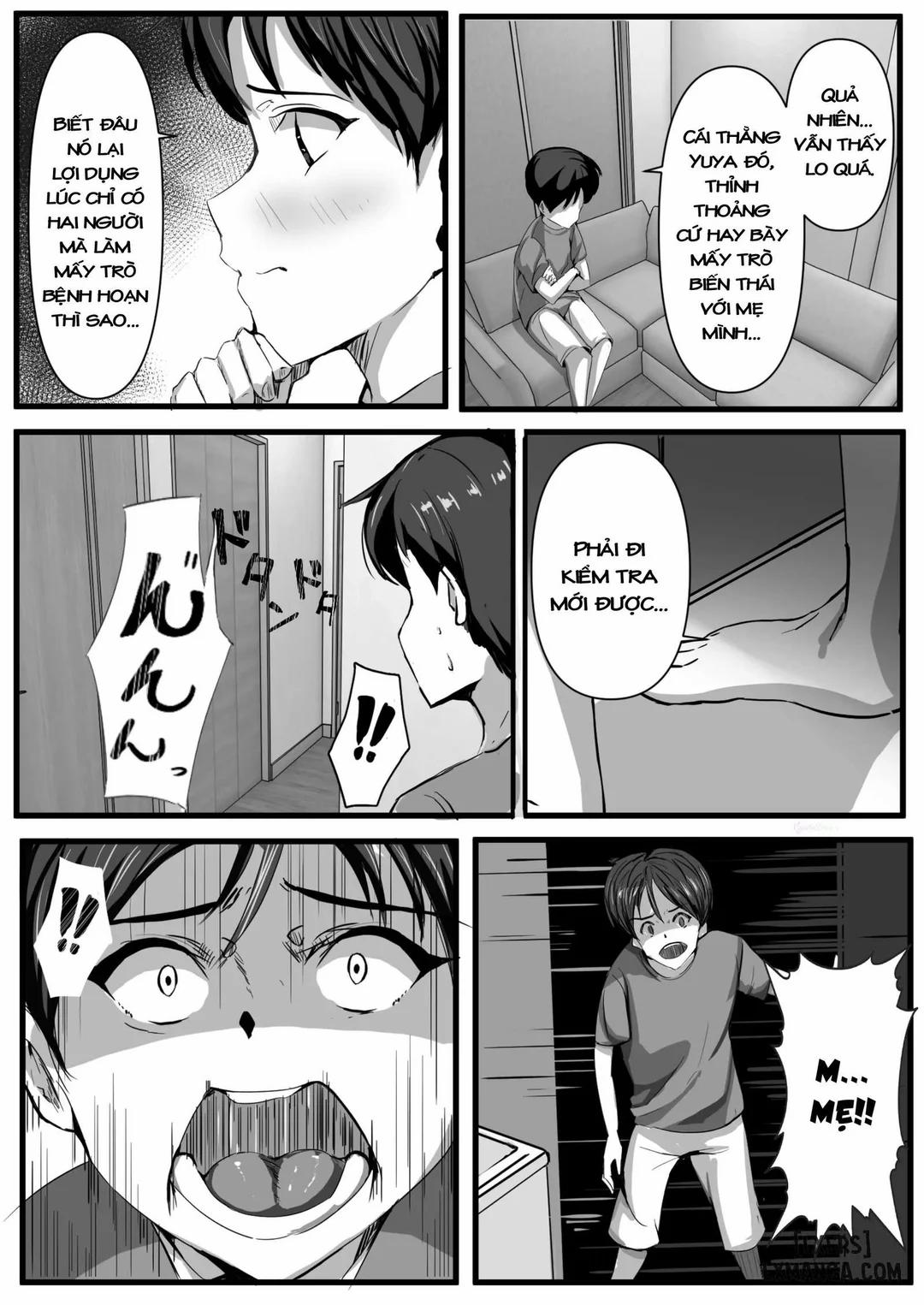 Haha wa Tomo ni Dakareru Oneshot trang 13