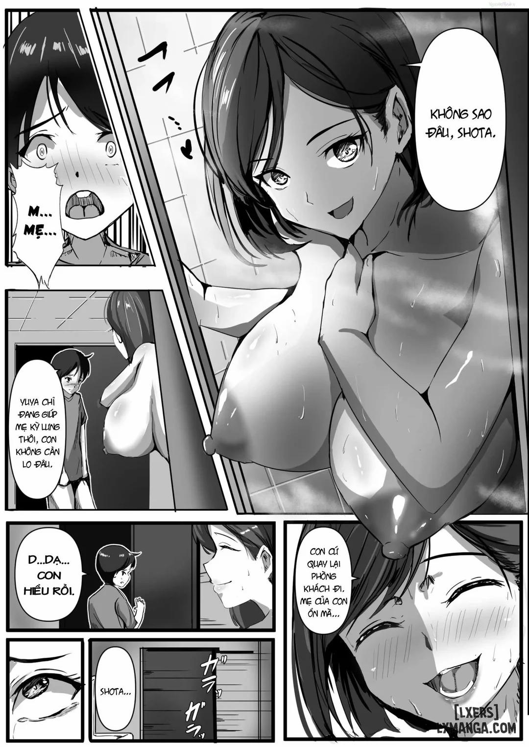 Haha wa Tomo ni Dakareru Oneshot trang 16