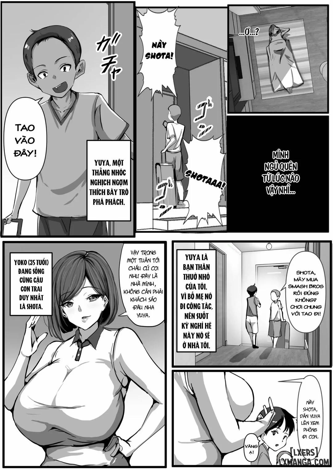 Haha wa Tomo ni Dakareru Oneshot trang 3