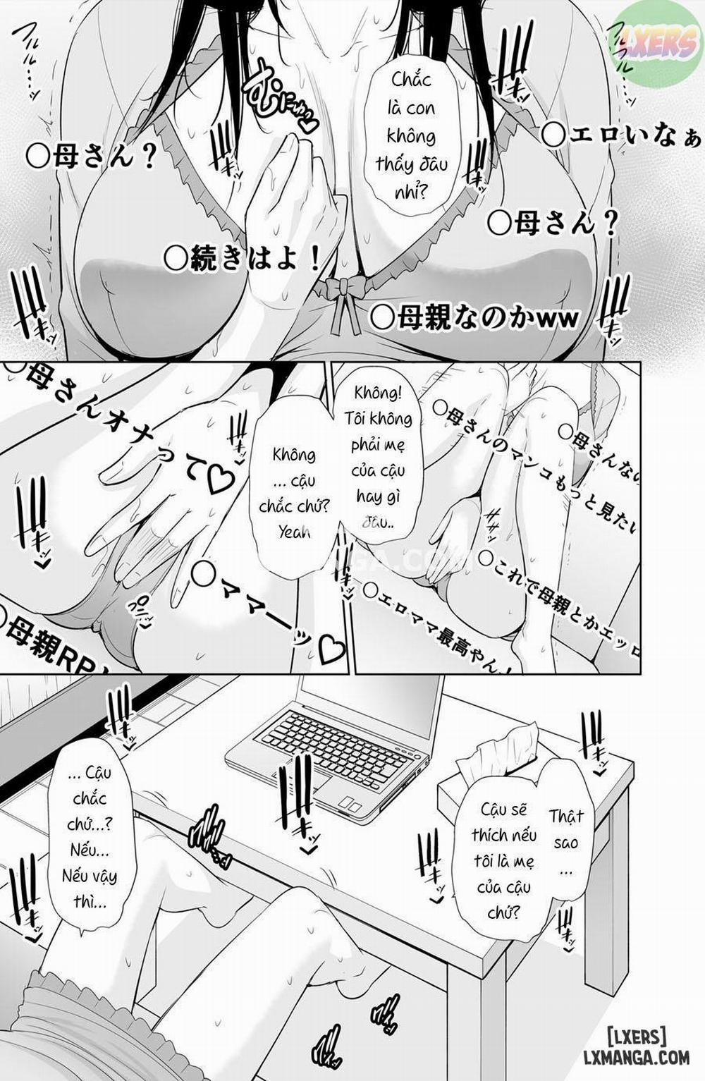 Haha wa Yoru ni Saku Single Mother no Haishin Kiroku Oneshot trang 11