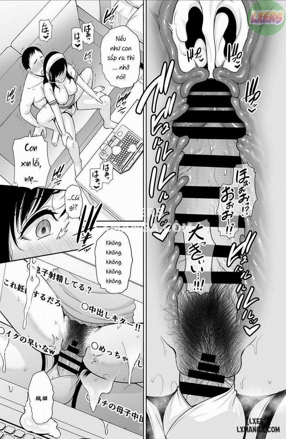 Haha wa Yoru ni Saku Single Mother no Haishin Kiroku Oneshot trang 41