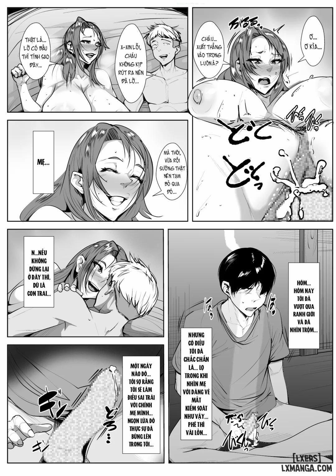 Hahaoya ga Tomodachi to Kossori Tsukiai Hajimete Kara Kizuita Ore no Kanjou Oneshot trang 30