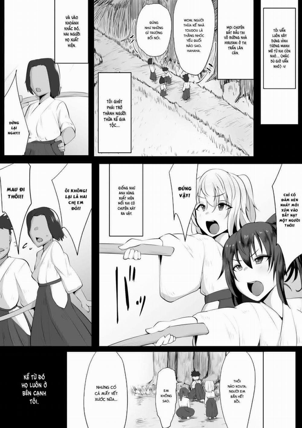 Hai chị gái hy sinh vì võ đường ONESHOT 1 trang 3