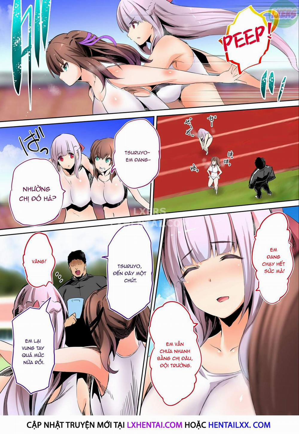 Hai cô nàng vú khủng đội điền kinh 1 trang 32