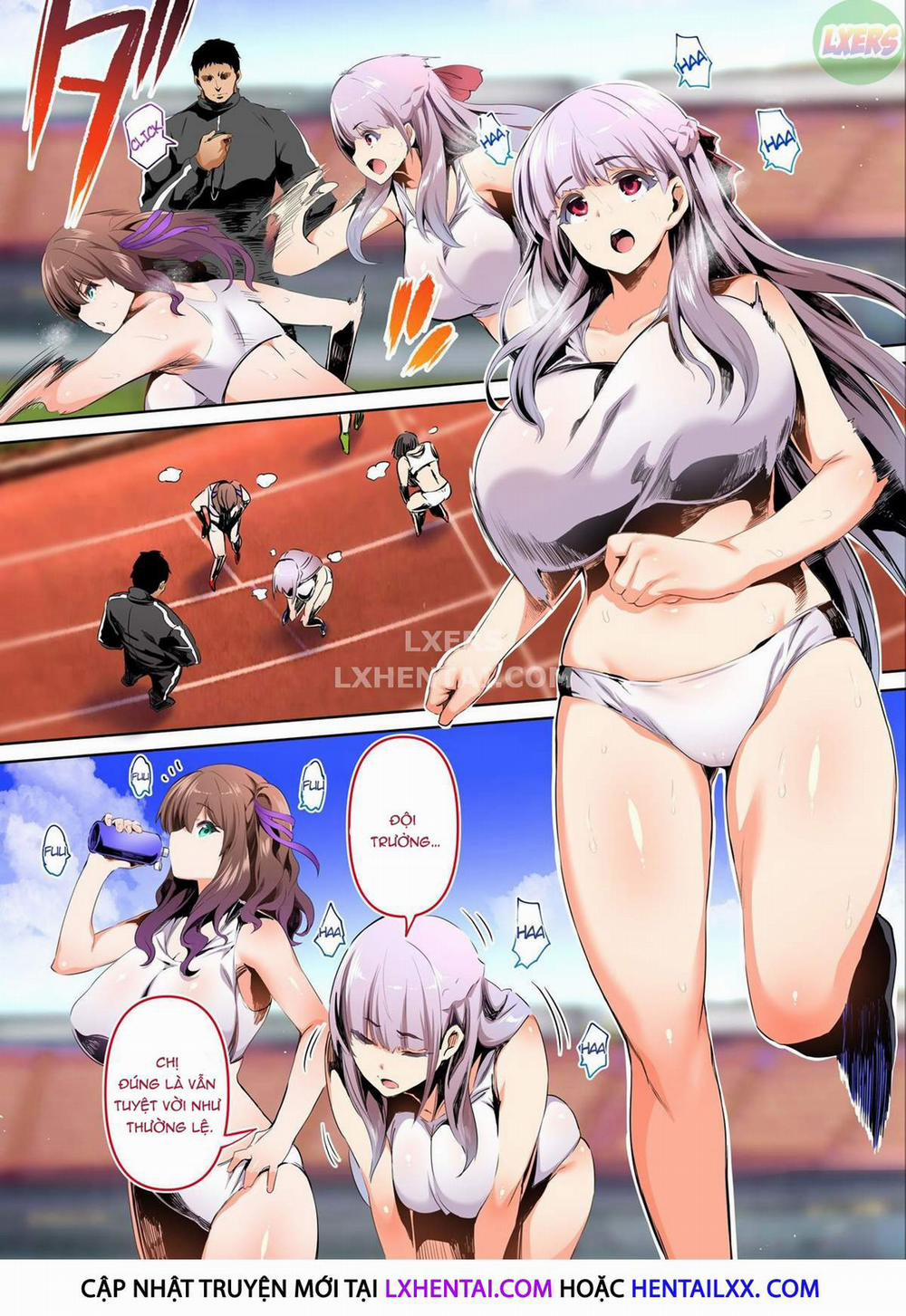 Hai cô nàng vú khủng đội điền kinh 1 trang 4