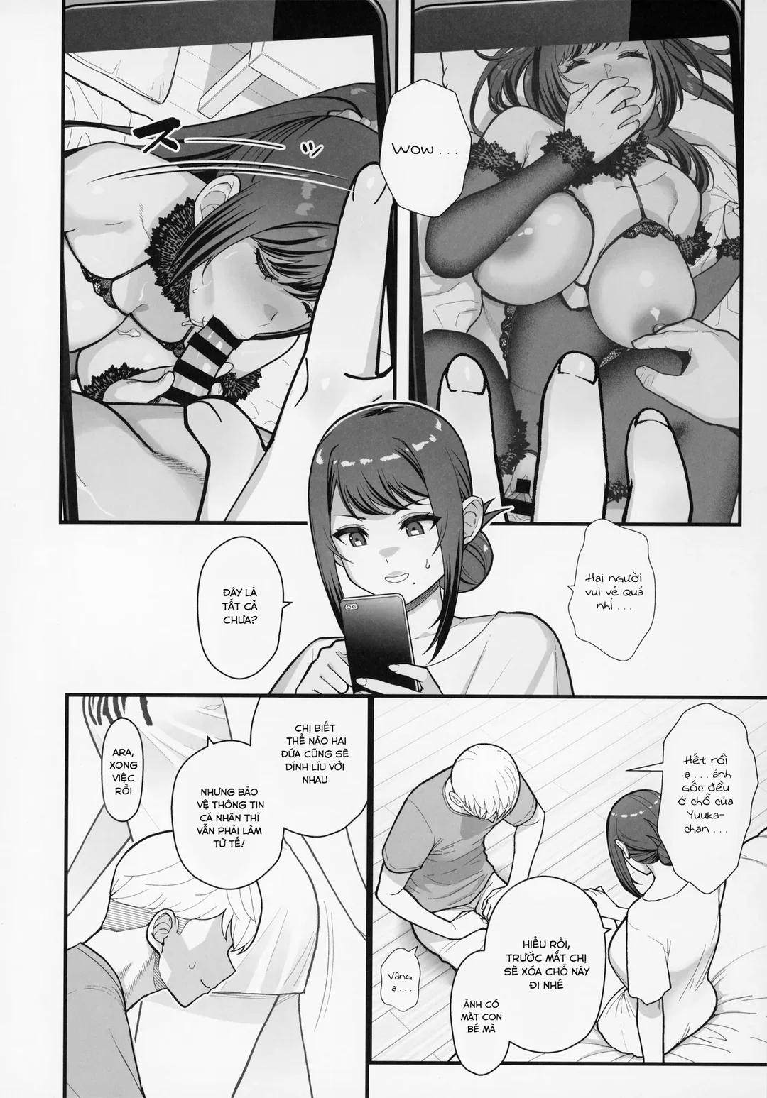 Hai mẹ con tranh cùng một gã 0 trang 15