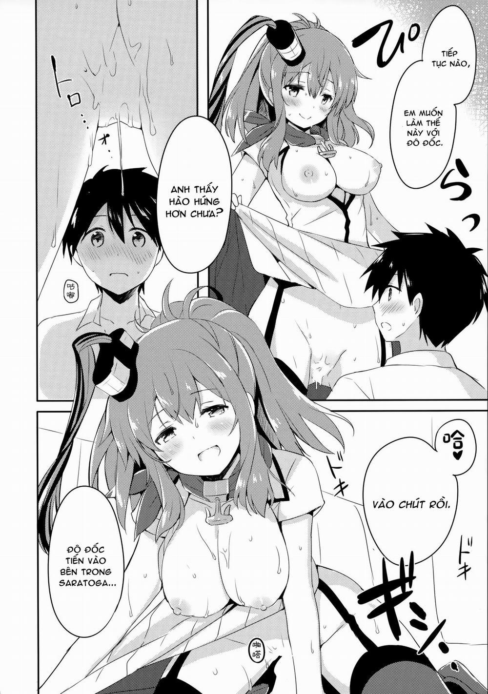 Hai. Teitoku Sara wa Koko ni. (Kantai Collection -Kancolle-) Oneshot trang 15