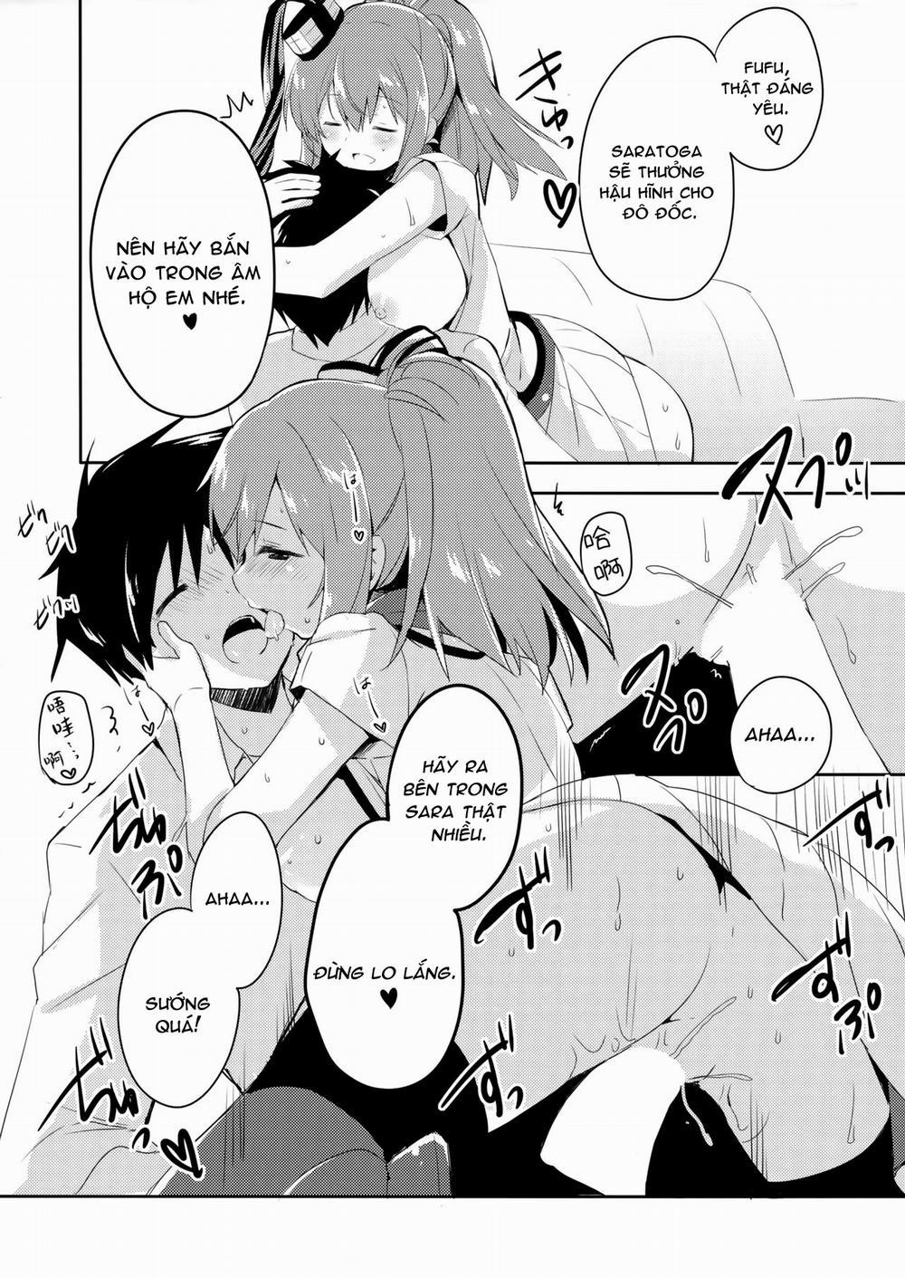 Hai. Teitoku Sara wa Koko ni. (Kantai Collection -Kancolle-) Oneshot trang 17