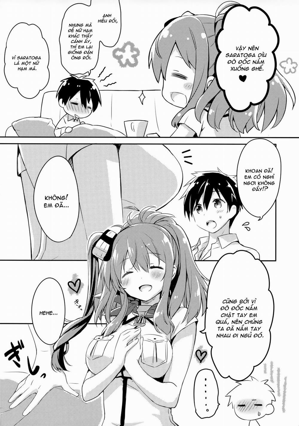 Hai. Teitoku Sara wa Koko ni. (Kantai Collection -Kancolle-) Oneshot trang 8