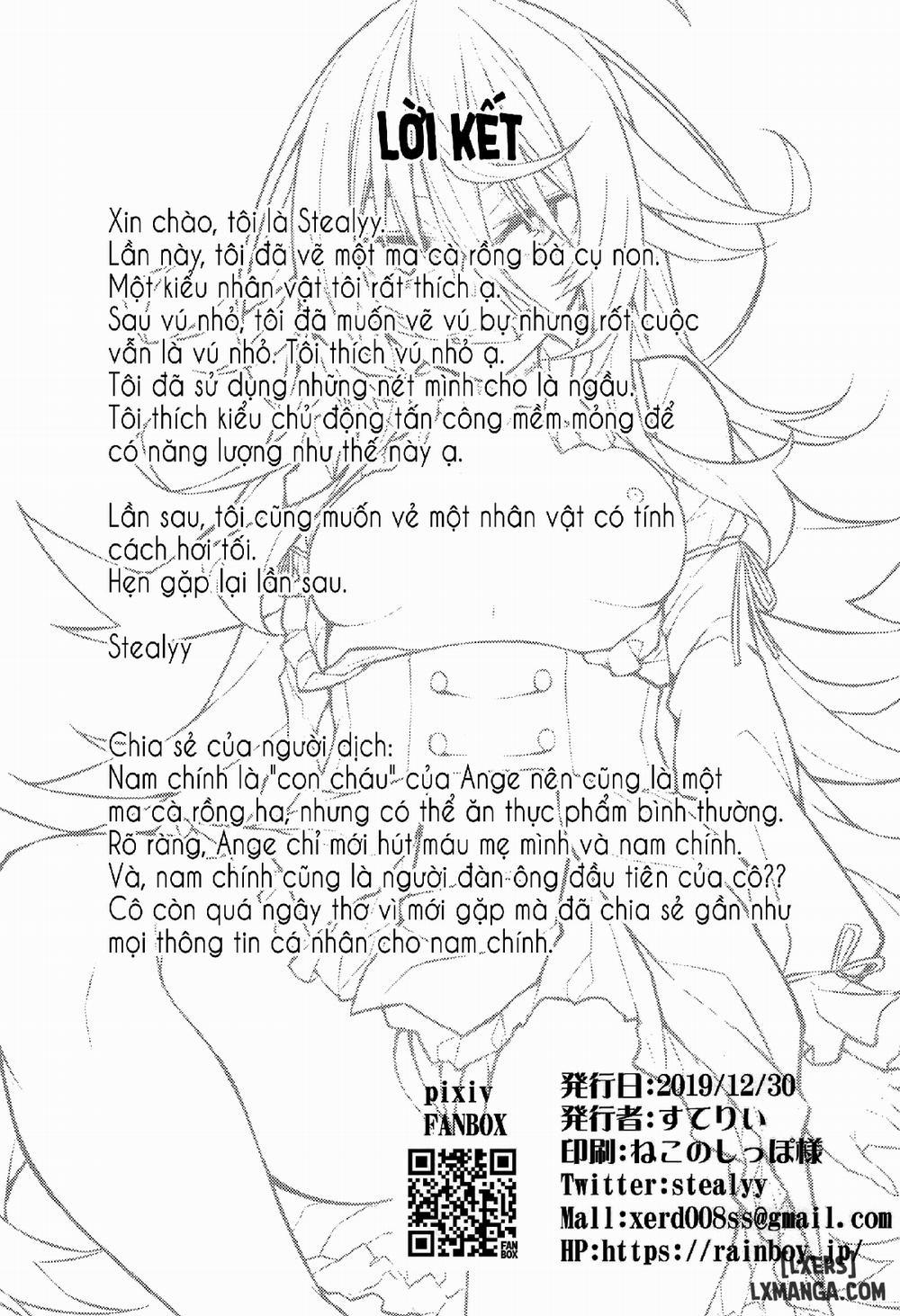 Haikei, Kyuketsuki ni Hirowaremashita Oneshot trang 24